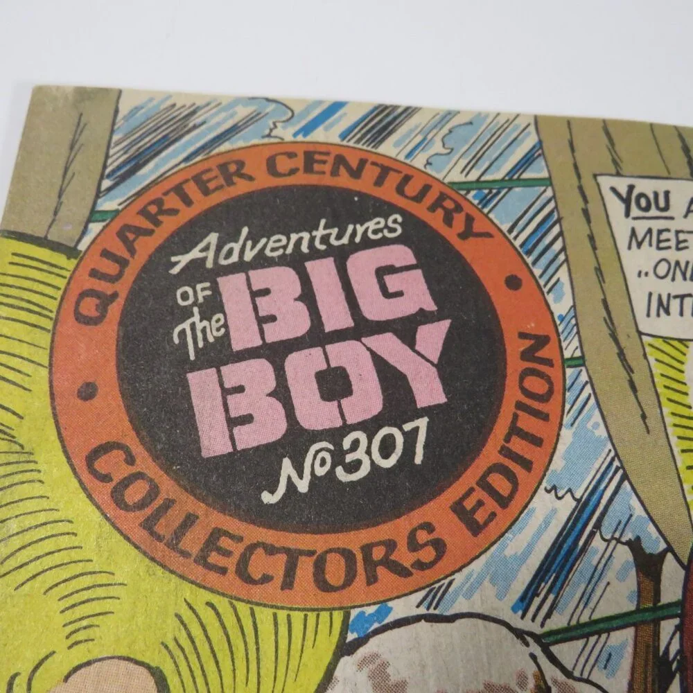 Big Boy 1982 Frischs Comic Book no 307 Adventures of the Big Boy Graphic Novel